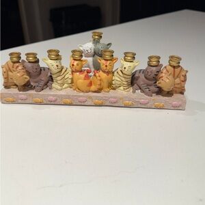 Cute Cat Candle Holder